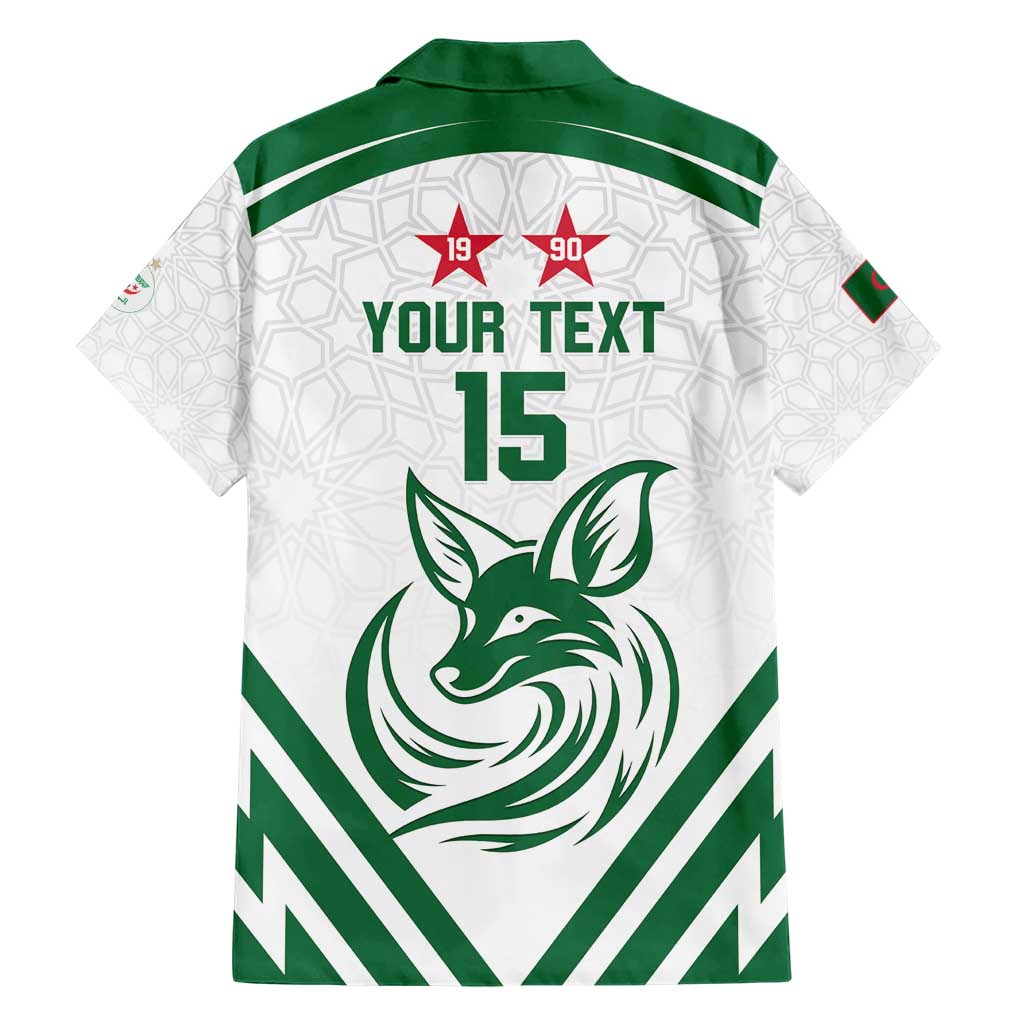 Custom Algeria Football Hawaiian Shirt Go Fennecs Go - Wonder Print Shop