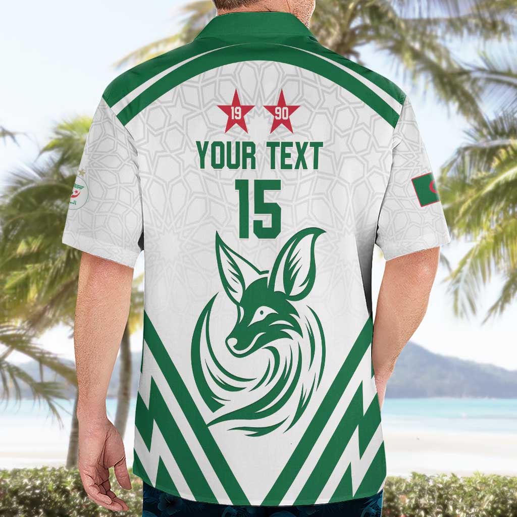 Custom Algeria Football Hawaiian Shirt Go Fennecs Go - Wonder Print Shop