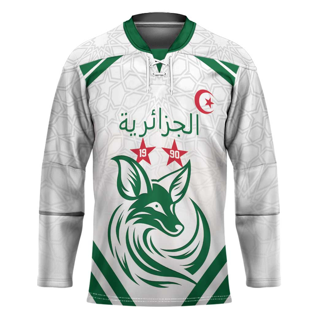 Custom Algeria Football Hockey Jersey Go Fennecs Go - Wonder Print Shop