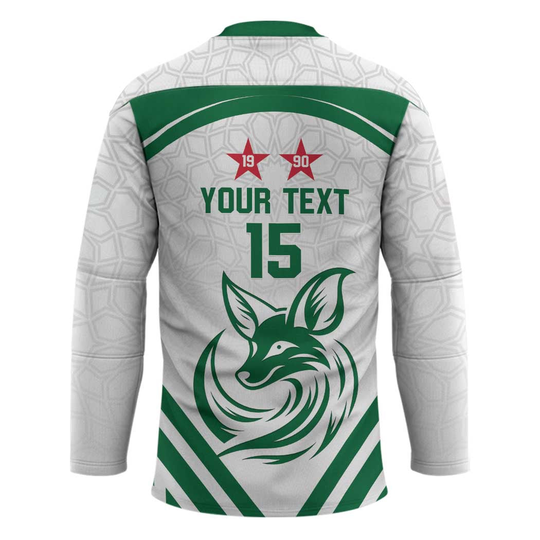 Custom Algeria Football Hockey Jersey Go Fennecs Go - Wonder Print Shop