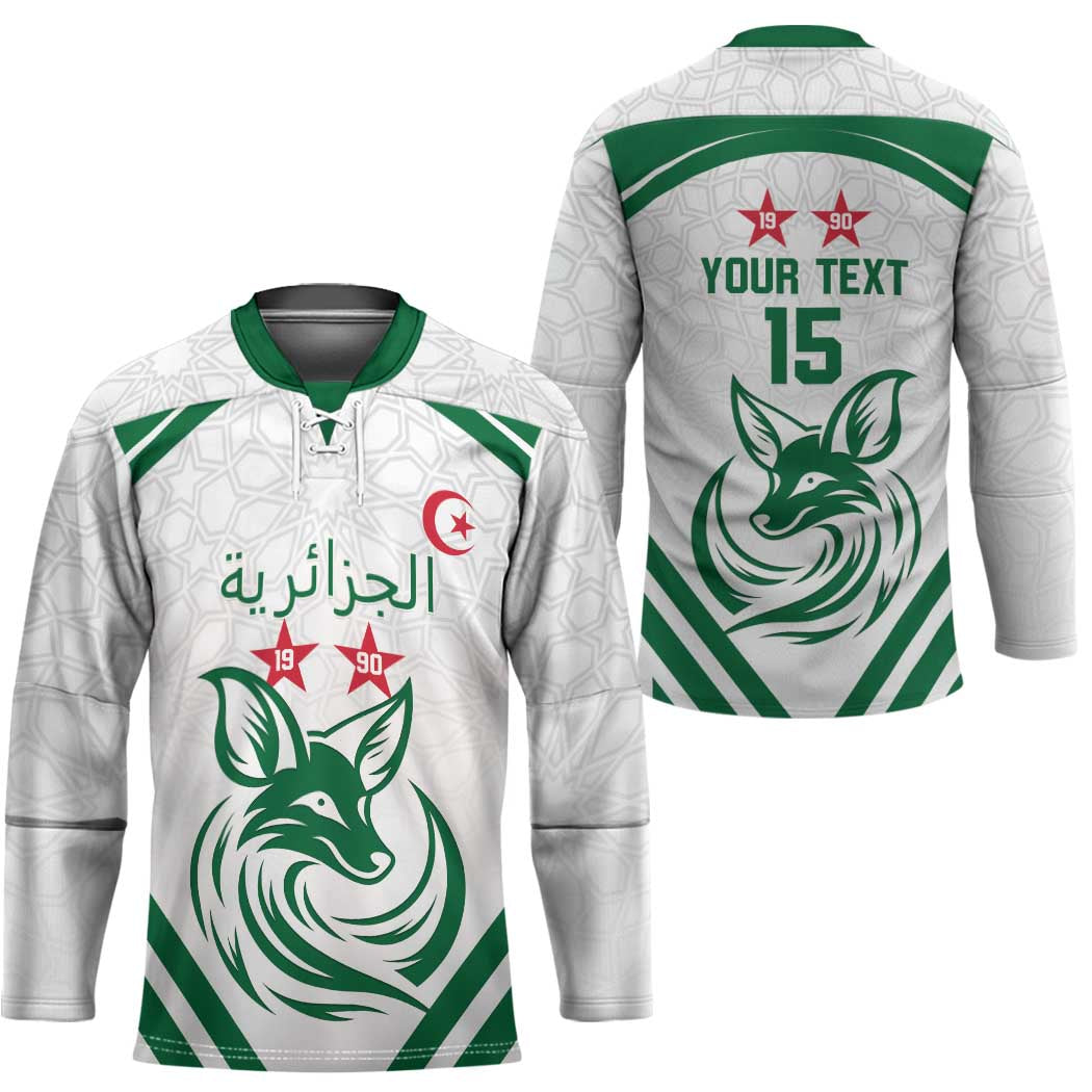 Custom Algeria Football Hockey Jersey Go Fennecs Go - Wonder Print Shop
