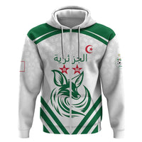 Custom Algeria Football Hoodie Go Fennecs Go - Wonder Print Shop