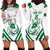 Custom Algeria Football Hoodie Dress Go Fennecs Go - Wonder Print Shop