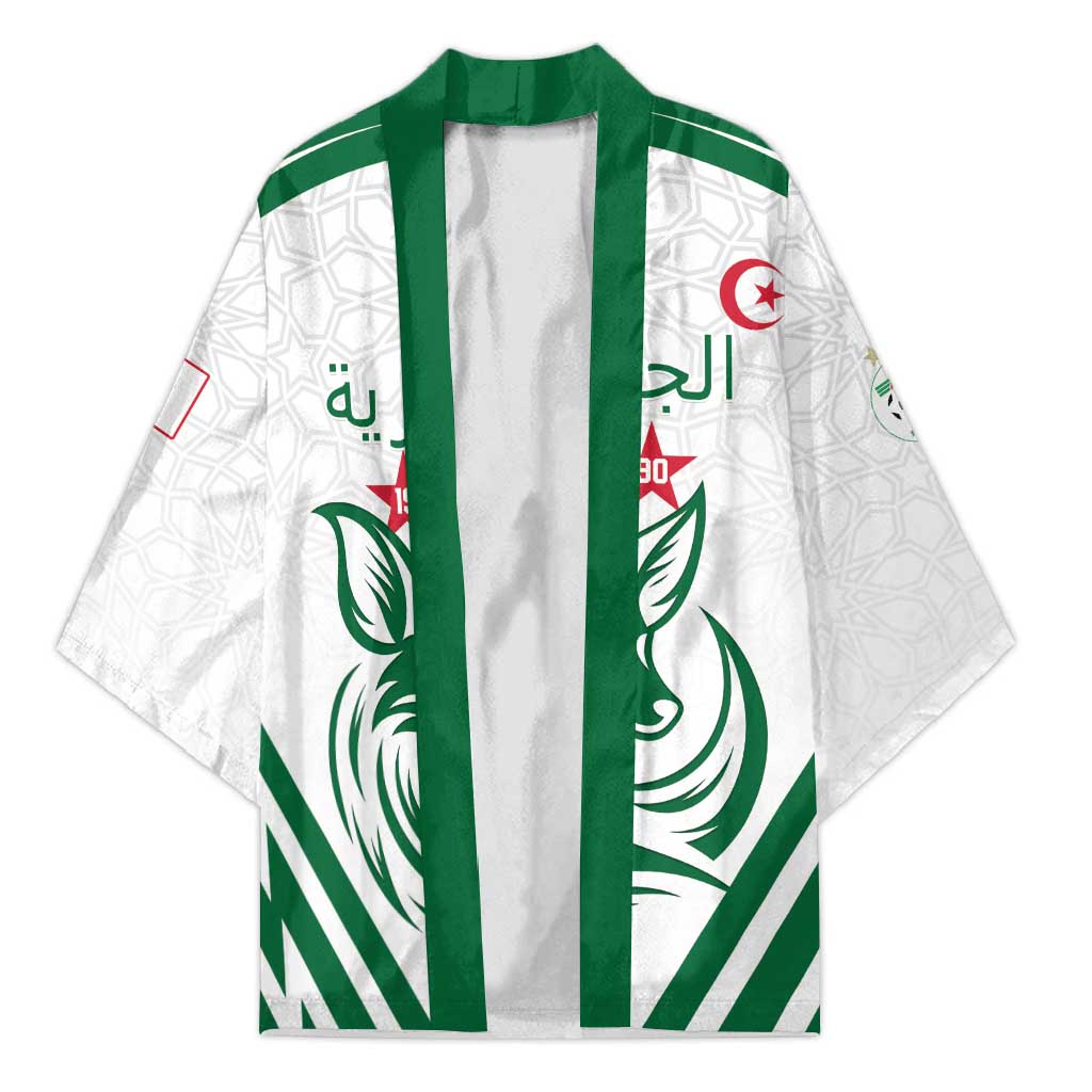 Custom Algeria Football Kimono Go Fennecs Go - Wonder Print Shop