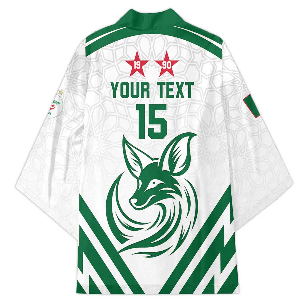 Custom Algeria Football Kimono Go Fennecs Go - Wonder Print Shop