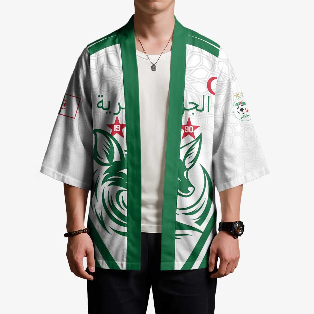 Custom Algeria Football Kimono Go Fennecs Go - Wonder Print Shop