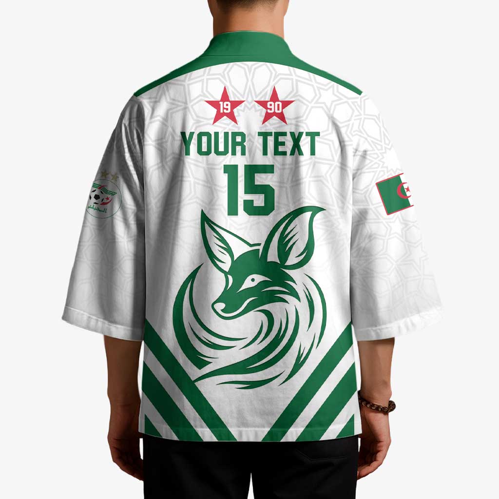 Custom Algeria Football Kimono Go Fennecs Go - Wonder Print Shop