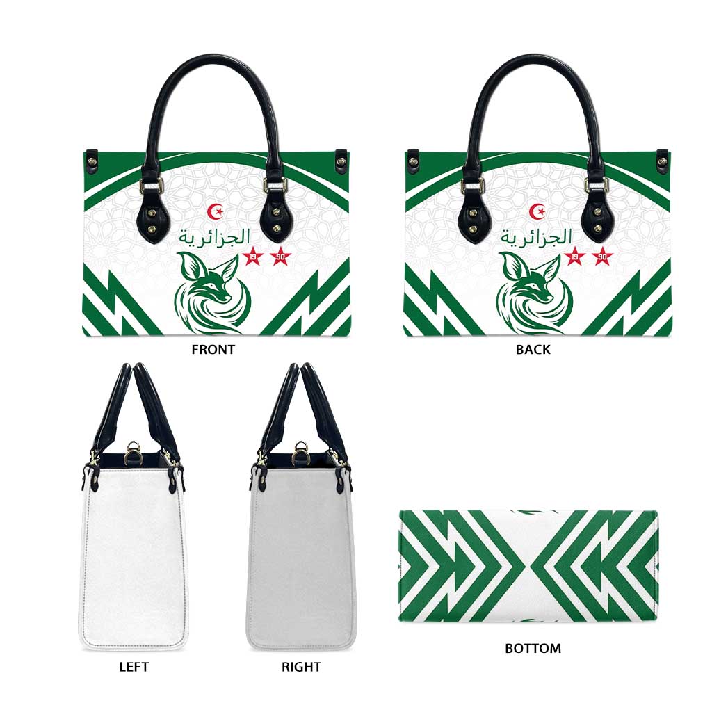 Algeria Football Leather Bag Go Fennecs Go - Wonder Print Shop