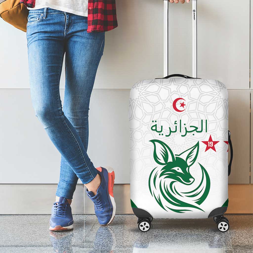 Algeria Football Luggage Cover Go Fennecs Go - Wonder Print Shop
