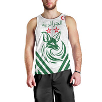 Custom Algeria Football Men Tank Top Go Fennecs Go - Wonder Print Shop