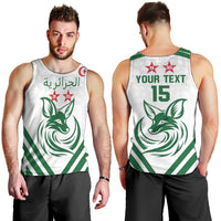 Custom Algeria Football Men Tank Top Go Fennecs Go - Wonder Print Shop