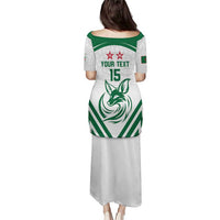 Custom Algeria Football Puletasi Go Fennecs Go - Wonder Print Shop