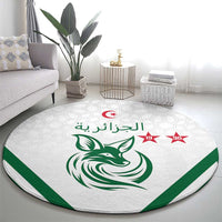 Algeria Football Round Carpet Go Fennecs Go - Wonder Print Shop