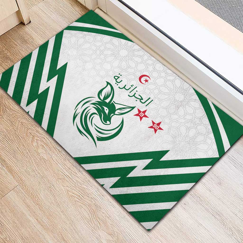Algeria Football Rubber Doormat Go Fennecs Go - Wonder Print Shop