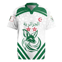 Custom Algeria Football Rugby Jersey Go Fennecs Go - Wonder Print Shop