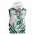 Custom Algeria Football Sleeveless Hoodie Go Fennecs Go - Wonder Print Shop