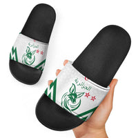 Algeria Football Slide Sandals Go Fennecs Go - Wonder Print Shop