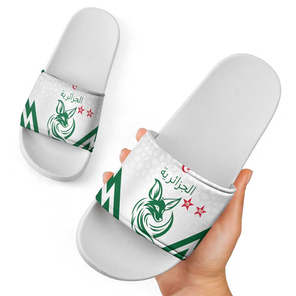 Algeria Football Slide Sandals Go Fennecs Go - Wonder Print Shop