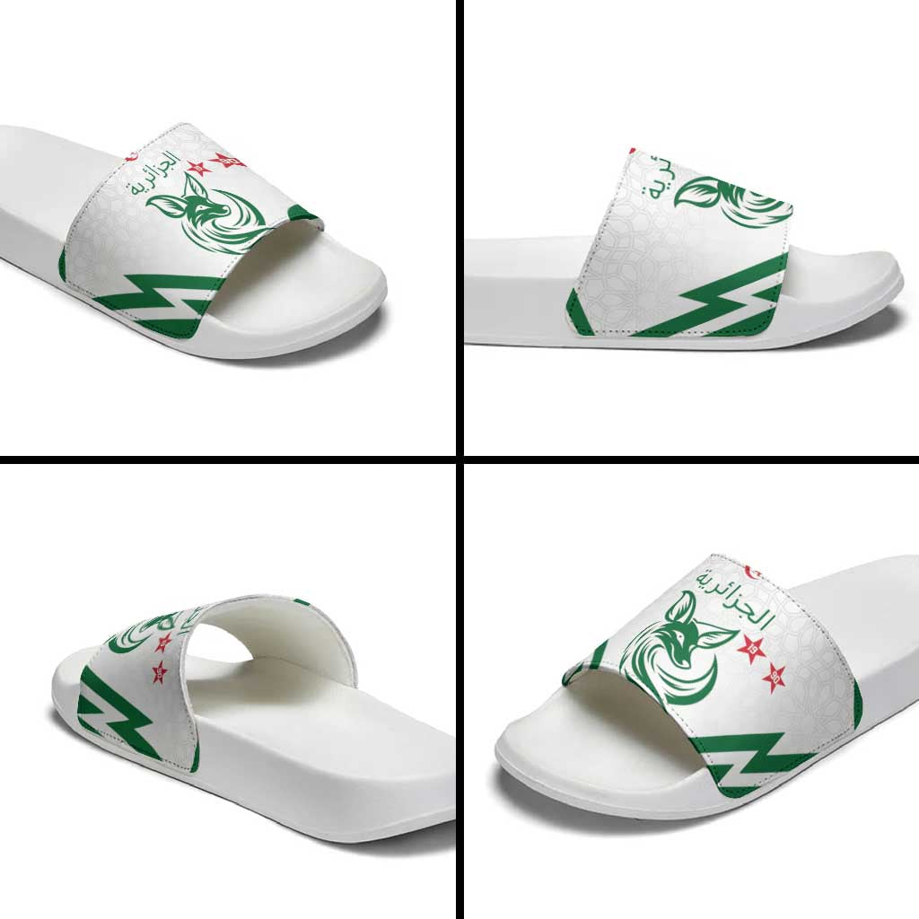 Algeria Football Slide Sandals Go Fennecs Go - Wonder Print Shop