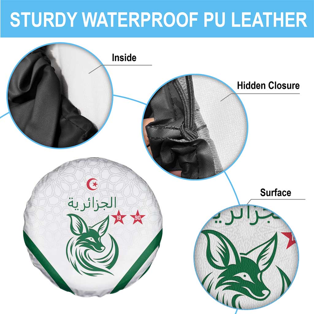 Algeria Football Spare Tire Cover Go Fennecs Go - Wonder Print Shop