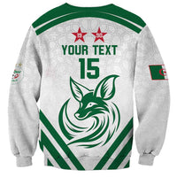 Custom Algeria Football Sweatshirt Go Fennecs Go - Wonder Print Shop