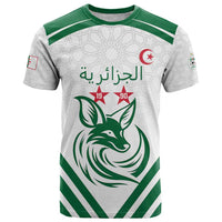 Custom Algeria Football T Shirt Go Fennecs Go - Wonder Print Shop
