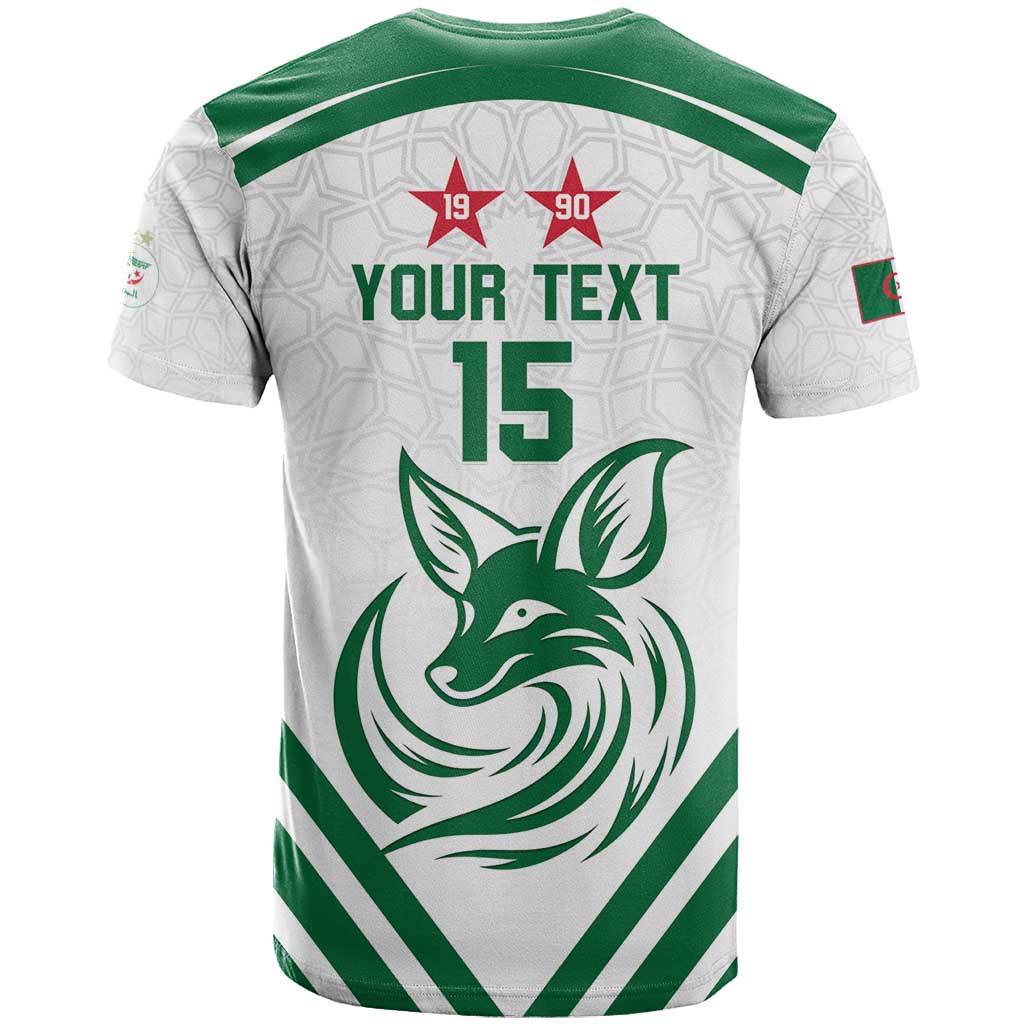 Custom Algeria Football T Shirt Go Fennecs Go - Wonder Print Shop