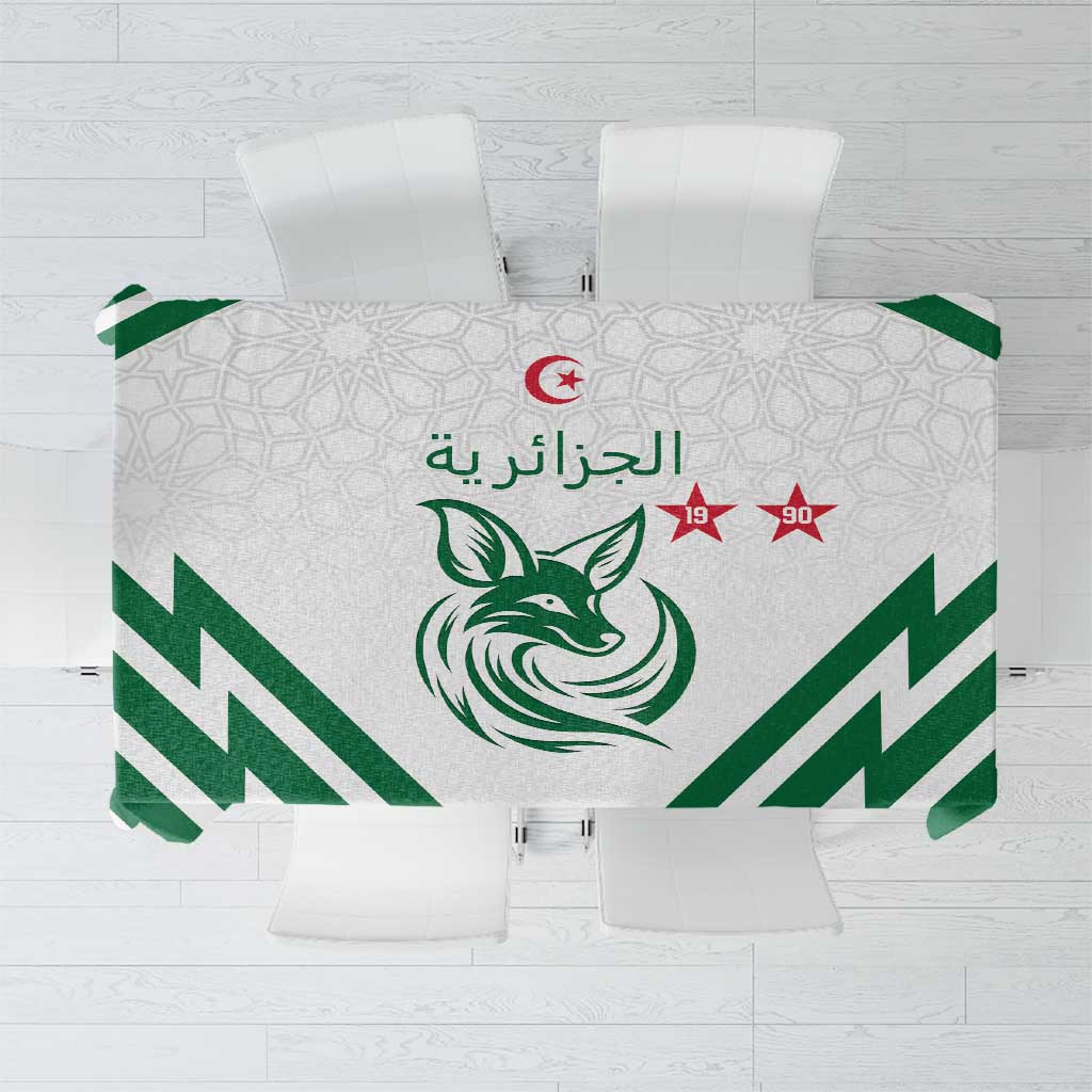 Algeria Football Tablecloth Go Fennecs Go - Wonder Print Shop