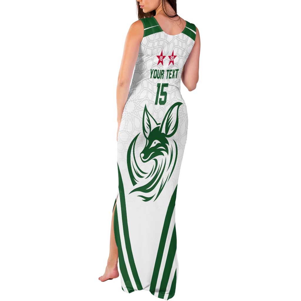 Custom Algeria Football Tank Maxi Dress Go Fennecs Go - Wonder Print Shop