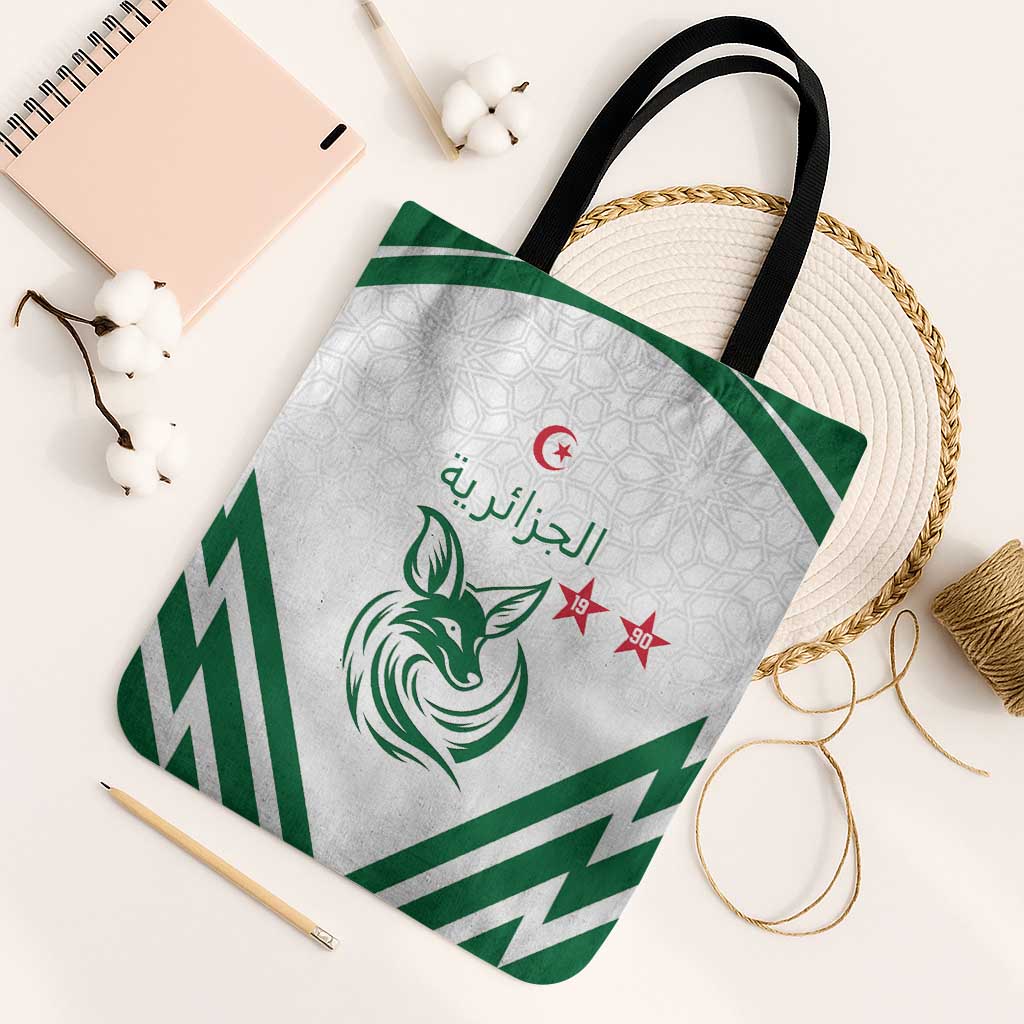 Algeria Football Tote Bag Go Fennecs Go - Wonder Print Shop