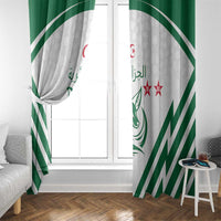 Algeria Football Window Curtain Go Fennecs Go - Wonder Print Shop