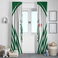 Algeria Football Window Curtain Go Fennecs Go - Wonder Print Shop