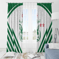 Algeria Football Window Curtain Go Fennecs Go - Wonder Print Shop
