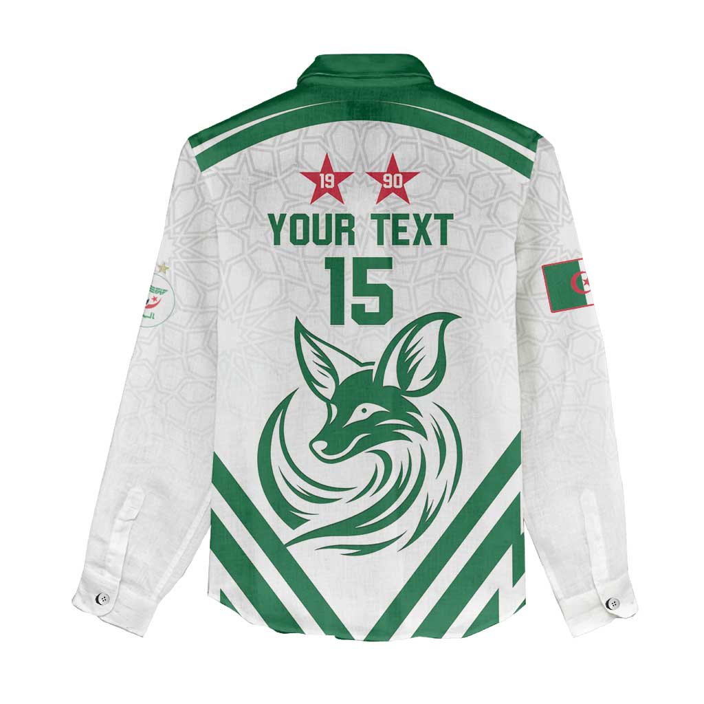 Custom Algeria Football Women Casual Shirt Go Fennecs Go - Wonder Print Shop