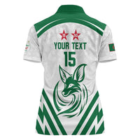 Custom Algeria Football Women Polo Shirt Go Fennecs Go - Wonder Print Shop