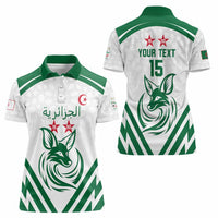 Custom Algeria Football Women Polo Shirt Go Fennecs Go - Wonder Print Shop