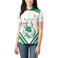 Custom Algeria Football Women Polo Shirt Go Fennecs Go - Wonder Print Shop