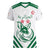 Custom Algeria Football Women V-Neck T-Shirt Go Fennecs Go - Wonder Print Shop