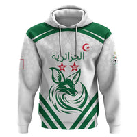 Custom Algeria Football Zip Hoodie Go Fennecs Go - Wonder Print Shop