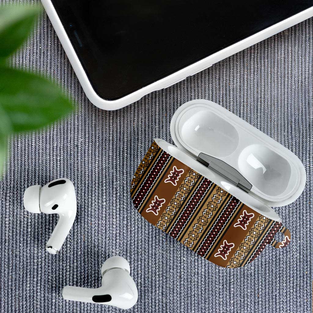 Mali Bologan Mud Cloth Pattern AirPods Case - Wonder Print Shop