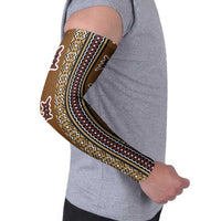 Mali Bologan Mud Cloth Pattern Arm Sleeves - Wonder Print Shop