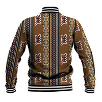 Mali Bologan Mud Cloth Pattern Baseball Jacket - Wonder Print Shop