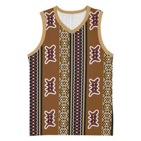 Mali Bologan Mud Cloth Pattern Basketball Jersey - Wonder Print Shop