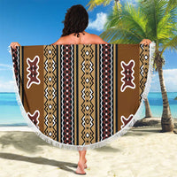 Mali Bologan Mud Cloth Pattern Beach Blanket - Wonder Print Shop