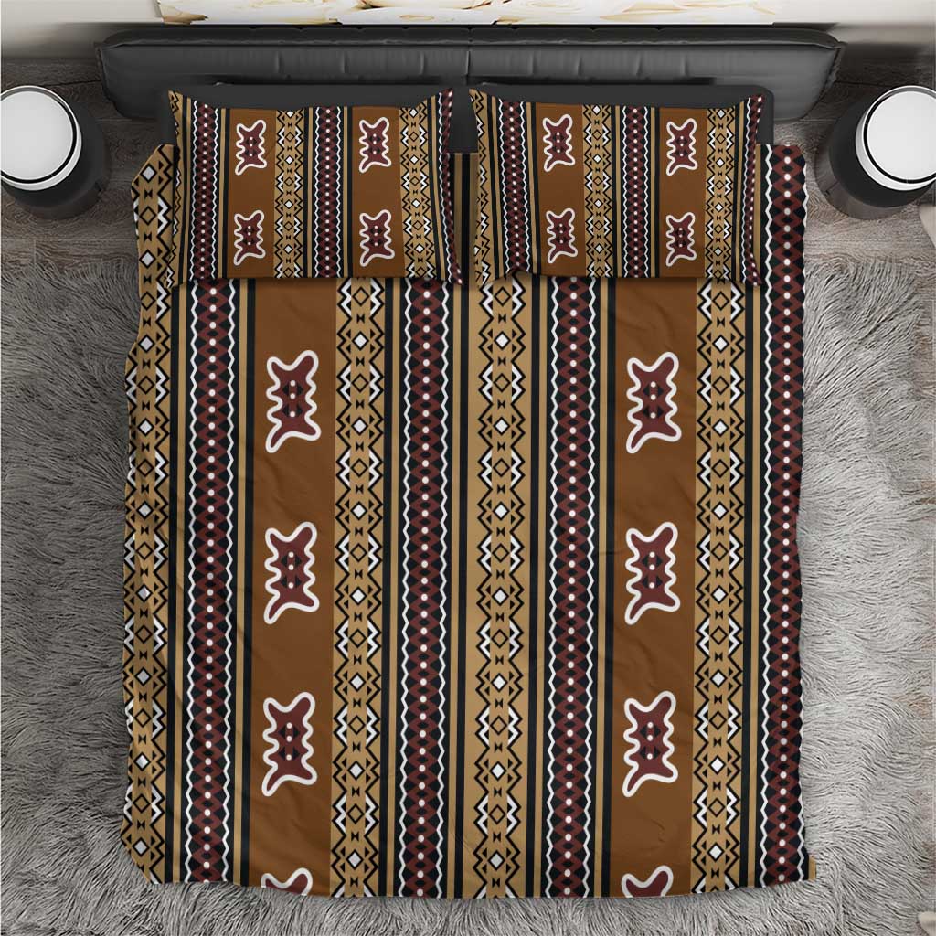 Mali Bologan Mud Cloth Pattern Bedding Set - Wonder Print Shop