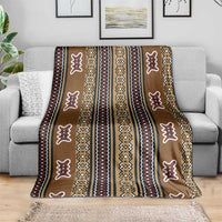 Mali Bologan Mud Cloth Pattern Blanket - Wonder Print Shop