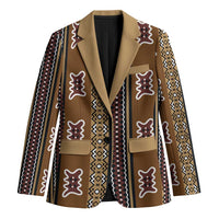 Mali Bologan Mud Cloth Pattern Blazer - Wonder Print Shop