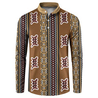 Mali Bologan Mud Cloth Pattern Button Sweatshirt - Wonder Print Shop