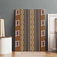 Mali Bologan Mud Cloth Pattern Canvas Wall Art - Wonder Print Shop