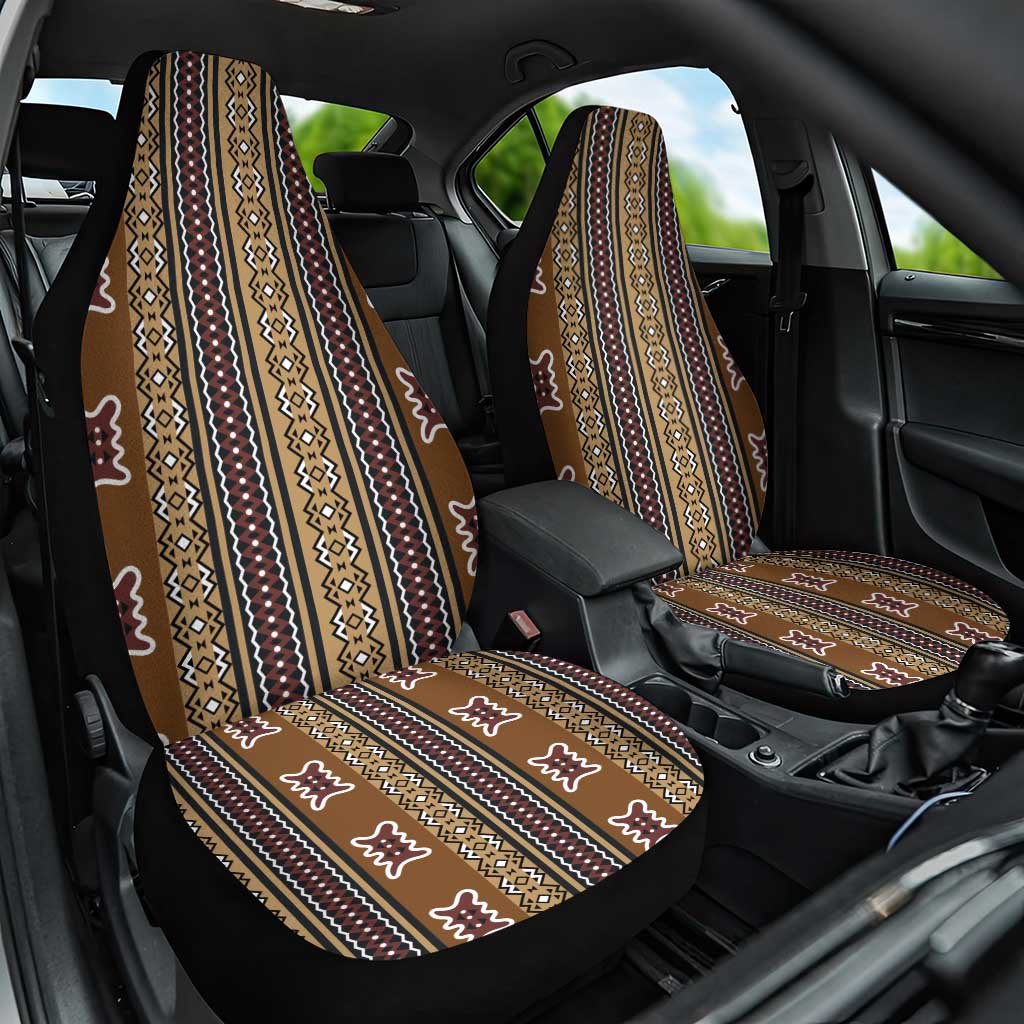 Mali Bologan Mud Cloth Pattern Car Seat Cover - Wonder Print Shop